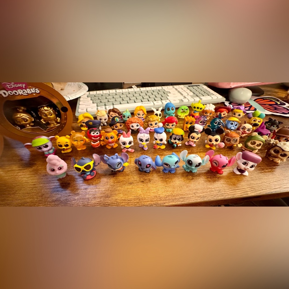 LOT of 50 Doorables Colorful Character Collection